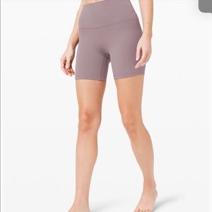NWT 6” align shorts